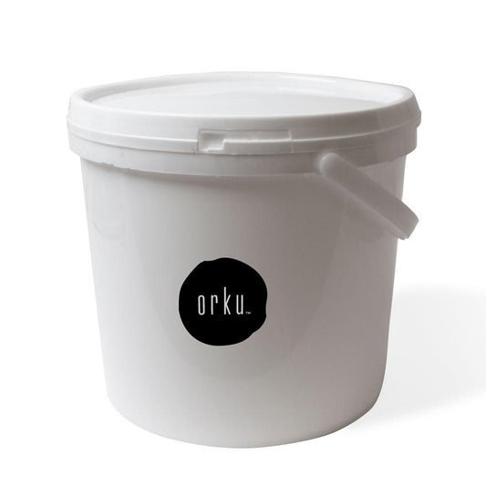 2.5Kg Orku Organic Beeswax Pellets Yellow Tub - Cosmetic Quality Pure